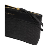 Katie Loxton Wristlet Raffia Clutch Bag - Black - Old Railway Line Garden Centre