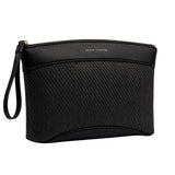Katie Loxton Wristlet Raffia Clutch Bag - Black - Old Railway Line Garden Centre