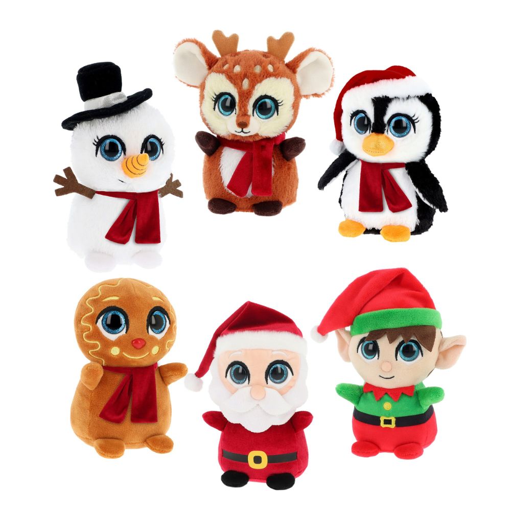 Keel Toys 10cm Mini Motsu Christmas Characters (Choice of 6)