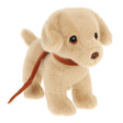 Keel Toys 23cm Puppy Love on Lead Labrador Soft Plush Toy - Old Railway Line Garden Centre