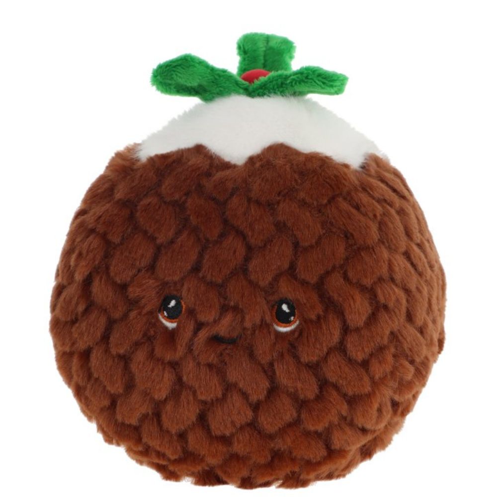 Keel Toys 12cm Christmas Pudding Soft Toy