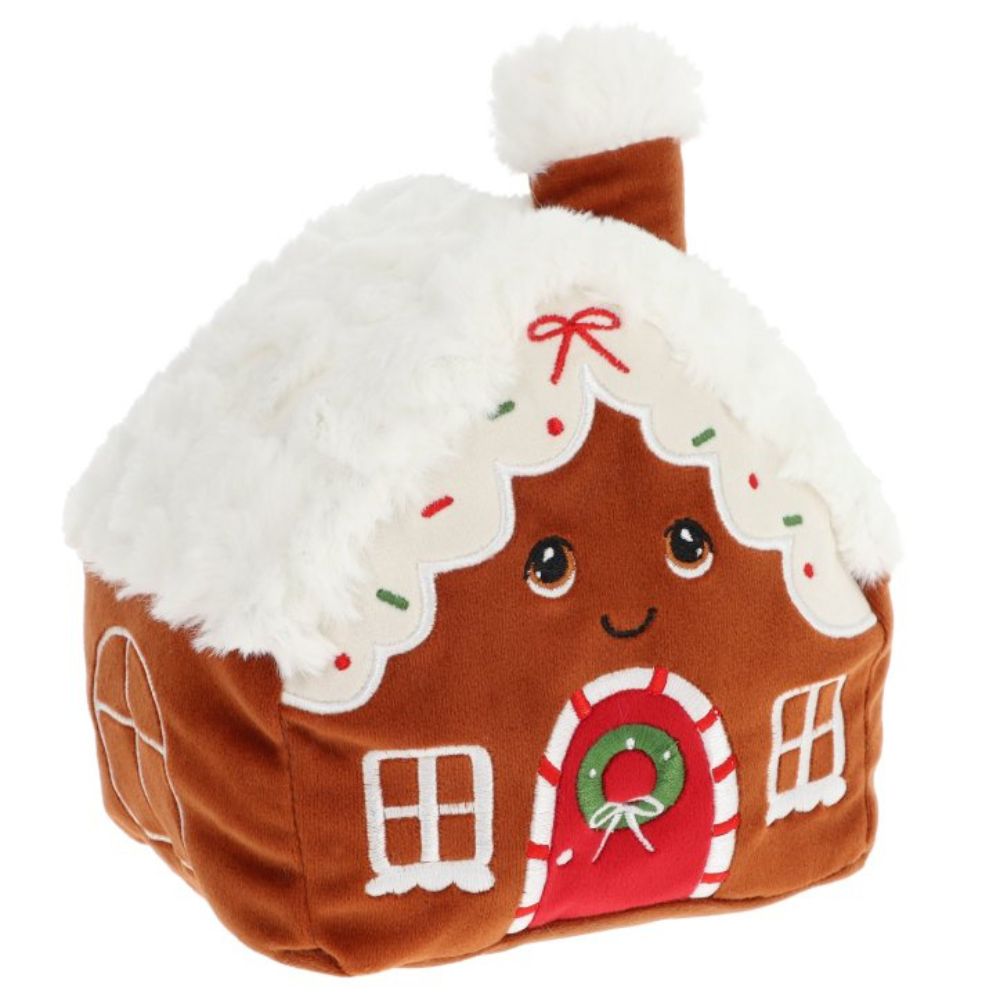 Keel Toys 15cm Gingerbread House Soft Toy