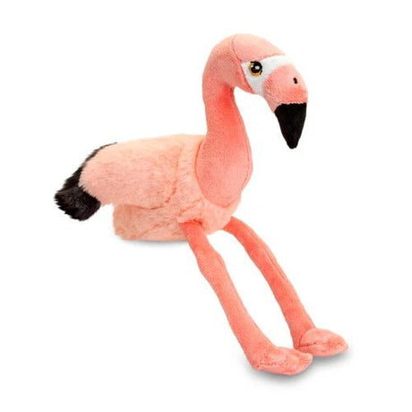 Keeleco 16cm Flamingo Soft Plush Toy - Old Railway Line Garden Centre