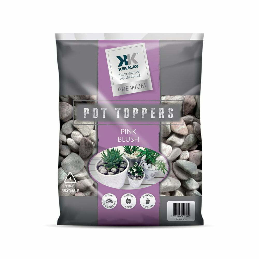 Kelkay 20-40mm Pot Toppers Pink Blush Handy Pack