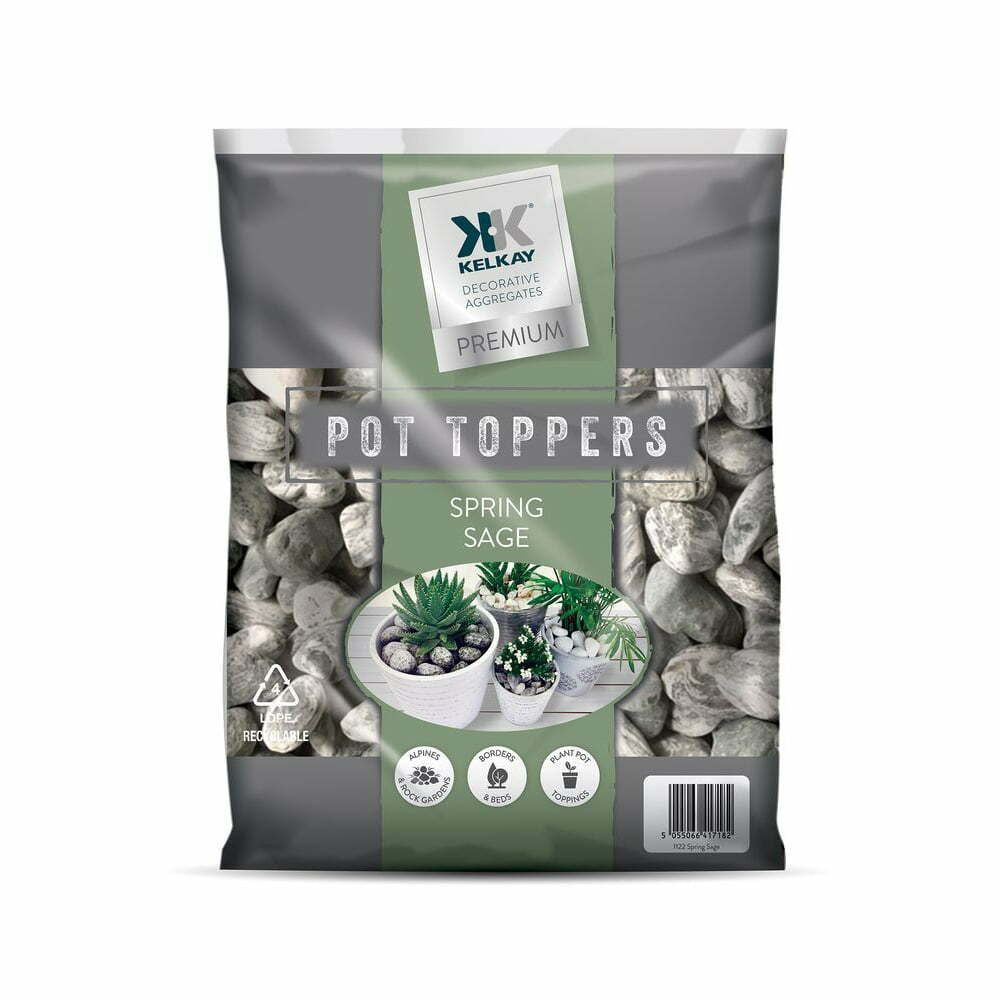 Kelkay 20-40mm Pot Toppers Spring Sage Handy Pack