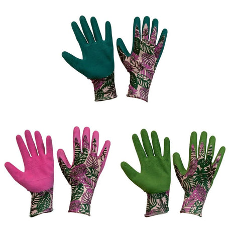 Kent & Stowe Triple Pack Botanical Gloves - Medium - Old Railway Line Garden Centre