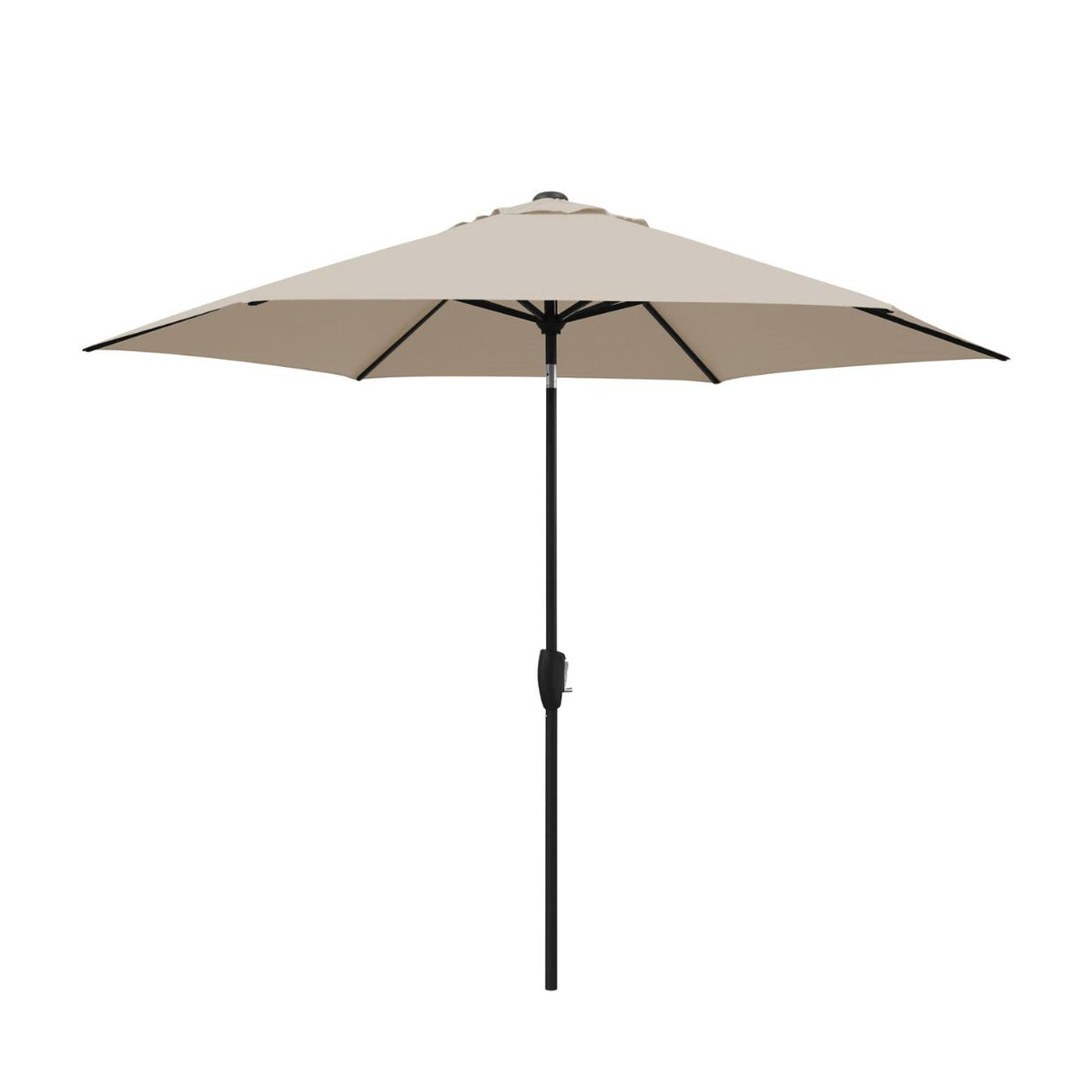 Kettler 3.0m Wind-Up Auto Tilt Parasol with Night Cover - Stone