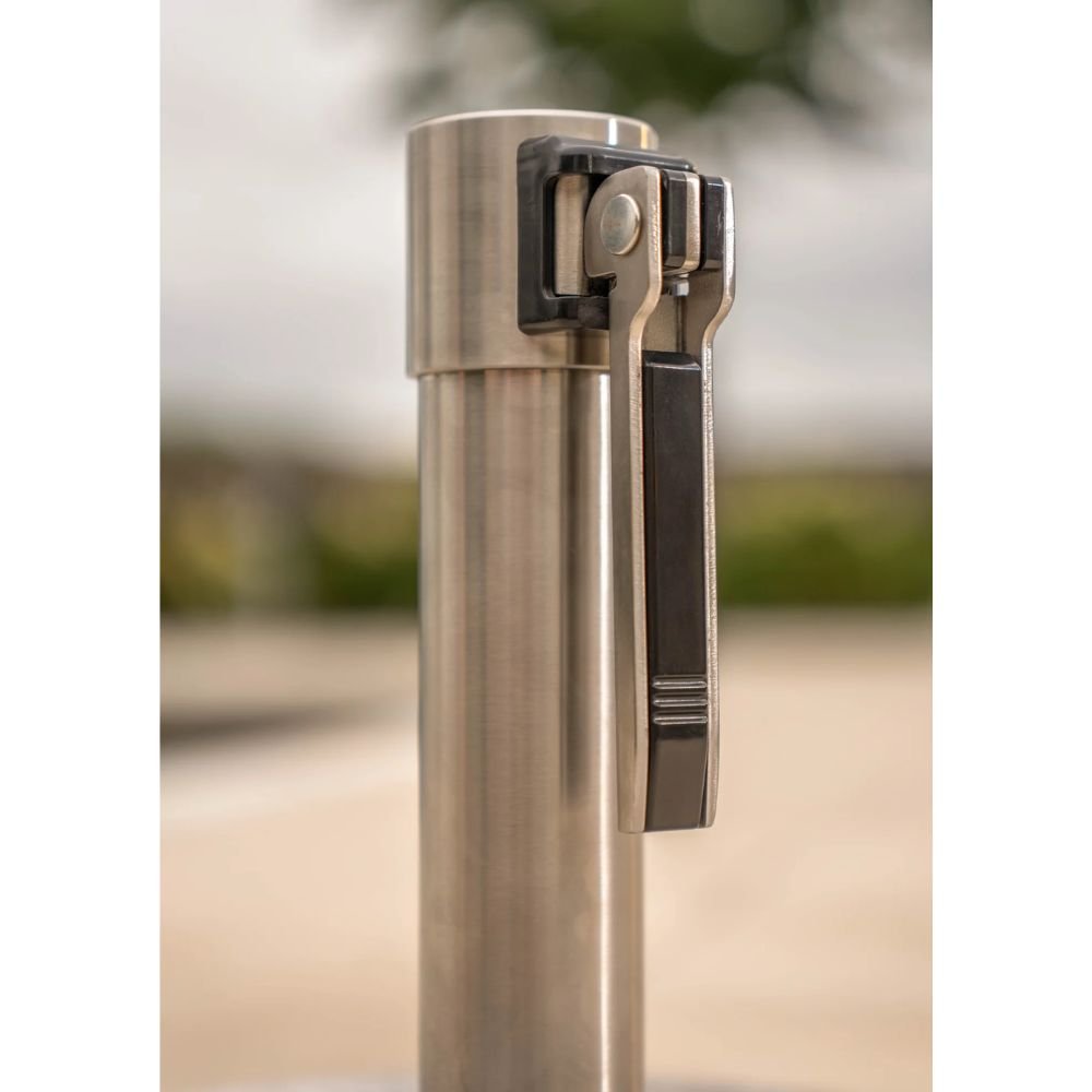 Kettler 30kg Square Plain Steel Parasol Base - Old Railway Line Garden Centre