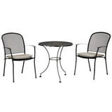 Kettler Caredo 2-Seater Metal Bistro Set - Stone