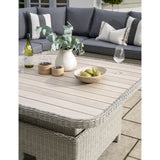 Kettler Palma Signature Grande Garden Furniture Set in Whitewash