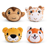 Keycraft Safari Animal Squishy Plushies Sensory Toys (Choice of 4) - Old Railway Line Garden Centre