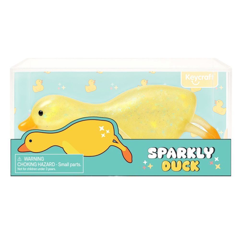 Keycraft Sparkly Squishy Duck