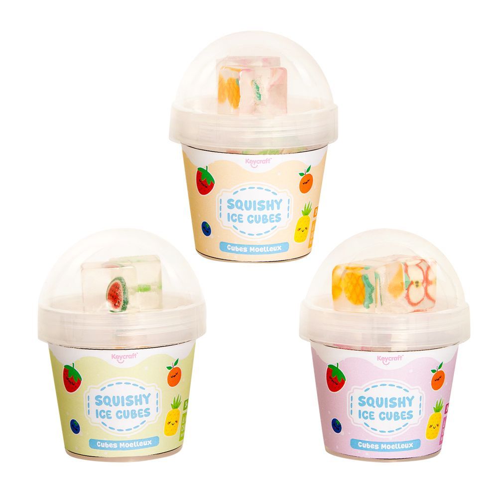 Keycraft Squishy Ice Cubes (Choice of 3)