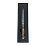 Kietsu Lava Damascus 12cm Utility Knife