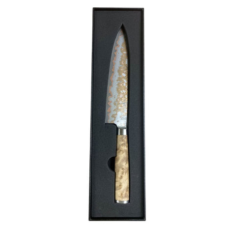Kietsu Lava Damascus 20cm Chef's Knife