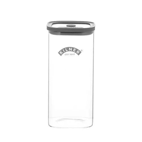 Kilner 1.5L Fresh Storage Square Jar - Old Railway Line Garden Centre