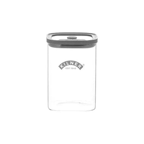 Kilner 1L Fresh Storage Square Jar - Old Railway Line Garden Centre