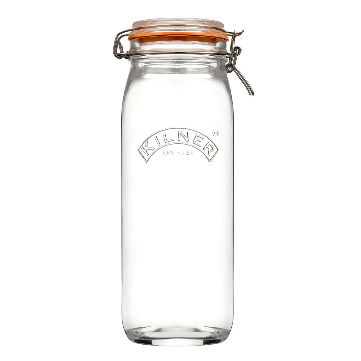 Kilner 2.1 Litre Clip Top Round Jar - Old Railway Line Garden Centre