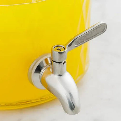 Kilner 5L Clip Top Diamond Dispenser Stainless Steel Tap - Old Railway Line Garden Centre