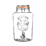 Kilner 5ltr Clip Top Glass Drinks Dispenser - Old Railway Line Garden Centre