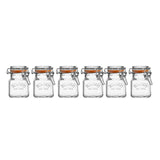 Kilner Clip Top Glass Spice Jar Set - Old Railway Line Garden Centre