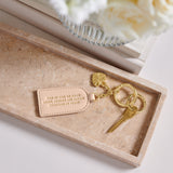 Katie Loxton 'Side By Side Or Miles Apart, Friends Are Always Together At Heart' Keepsake Keyring