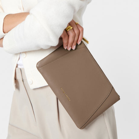 Katie Loxton 26cm Mocha Hana Pouch