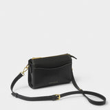 Katie Loxton 21cm Black Perri Crossbody Bag