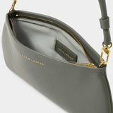 Katie Loxton 29cm Graphite Green Asha Wristlet