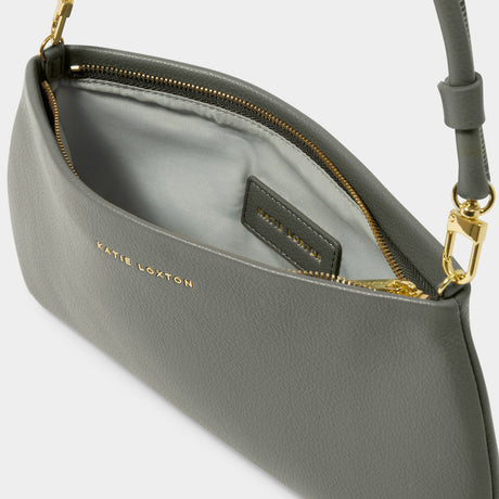 Katie Loxton 29cm Graphite Green Asha Wristlet