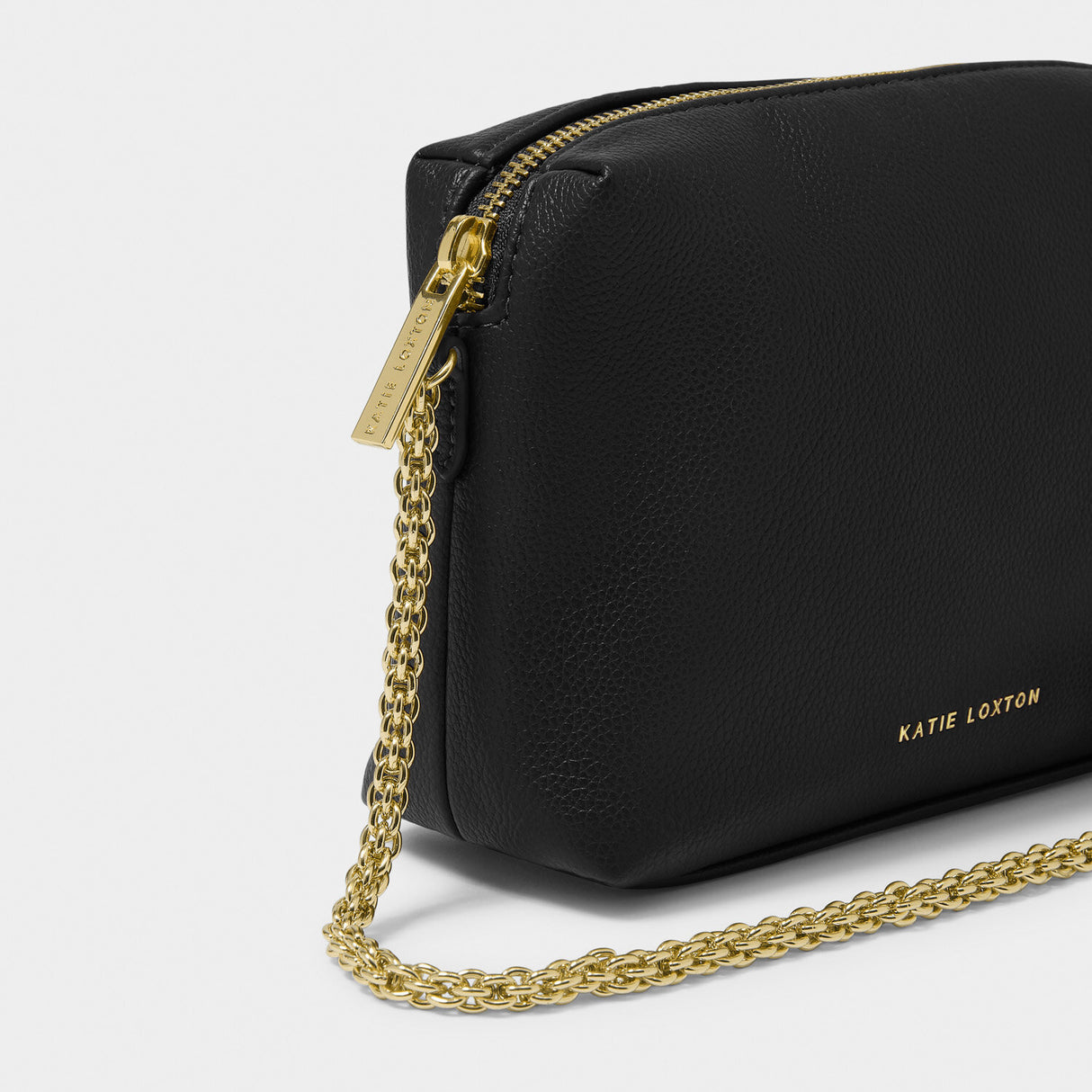 Katie Loxton 19cm Black Margot Mini Crossbody Bag