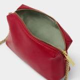 Katie Loxton 13cm Red Margot Mini Crossbody Bag