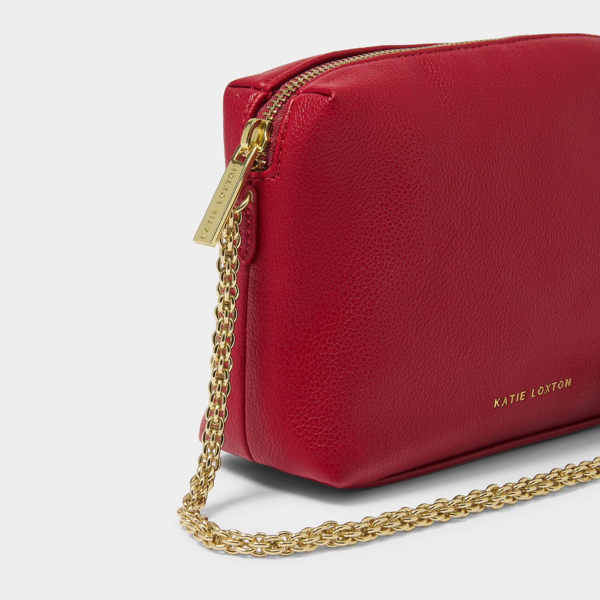 Katie Loxton 13cm Red Margot Mini Crossbody Bag