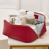 Katie Loxton 21cm Garnet Red Medium Makeup and Wash Bag