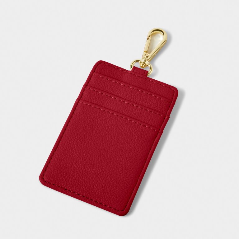 Katie Loxton Garnet Red Wristlet Duo Accessories Bag
