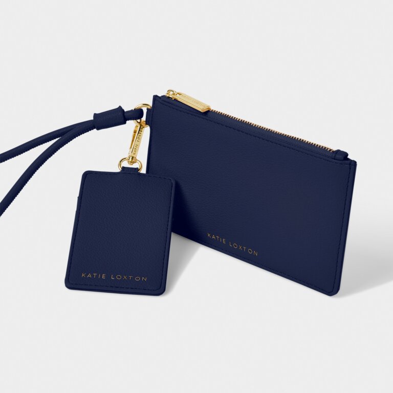 Katie Loxton Midnight Blue Wristlet Duo Accessories Bag