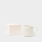 Katie Loxton 9cm White Porcelain 'Love You Mum' Mug