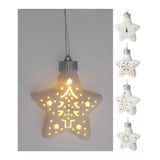 Koopman 10cm LED Star Hanging Decoration (Choice of 4)