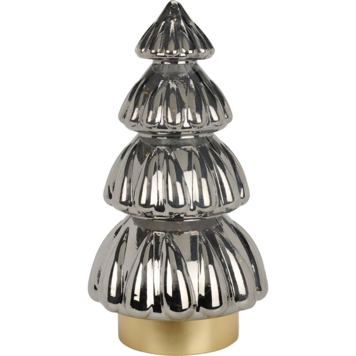 Koopman 15cm LED Glass Tree Ornament