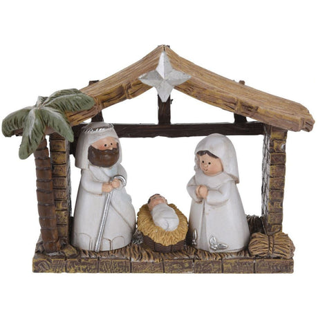 Koopman 16cm Traditional Nativity Scene With 3 Figures (Choice of 2)