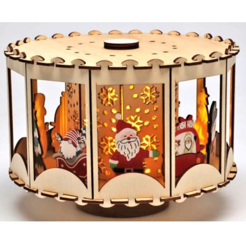 Koopman 20cm LED Christmas Carousel