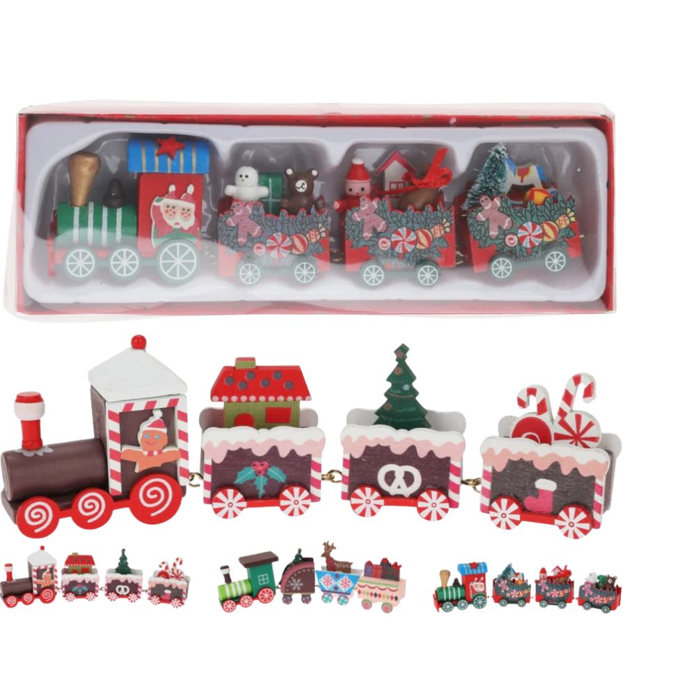 Koopman 20cm Wooden Train (Choice of 3)
