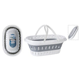 Koopman 25L Collapsible Laundry Basket - Old Railway Line Garden Centre