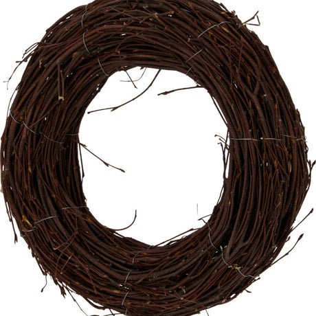 Koopman 30cm Wicker Wreath (Choice of 4)