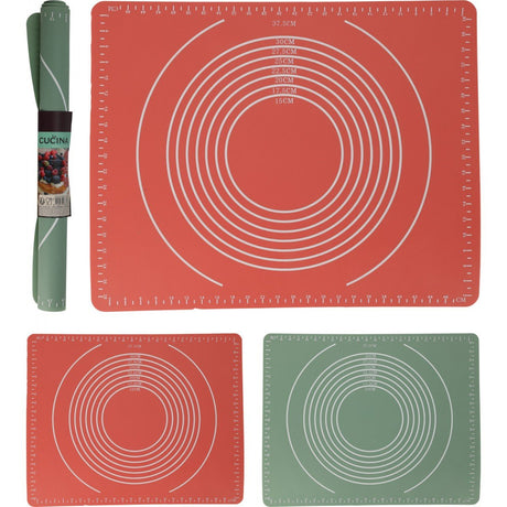 Koopman 40cm Silicone Baking Mat (Choice of 2) - Old Railway Line Garden Centre