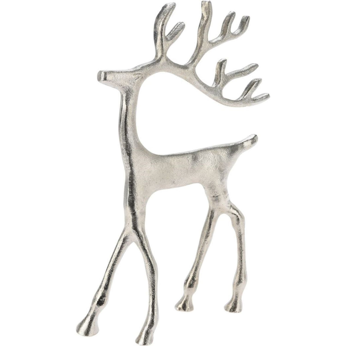 Koopman 40cm Silver Reindeer Ornament