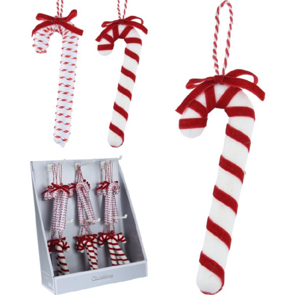 Koopman Candy Cane Pendant (Choice of 2)
