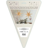 Koopman Paper star, gold, 45 cm