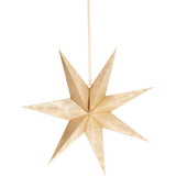 Koopman Paper star, gold, 45 cm