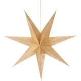 Koopman Paper star, gold, 60 cm